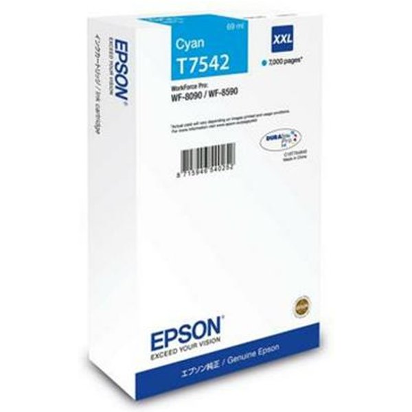 Epson Tanica Ciano Xxl WF8XXX Pisa 7K C13T75424N-image