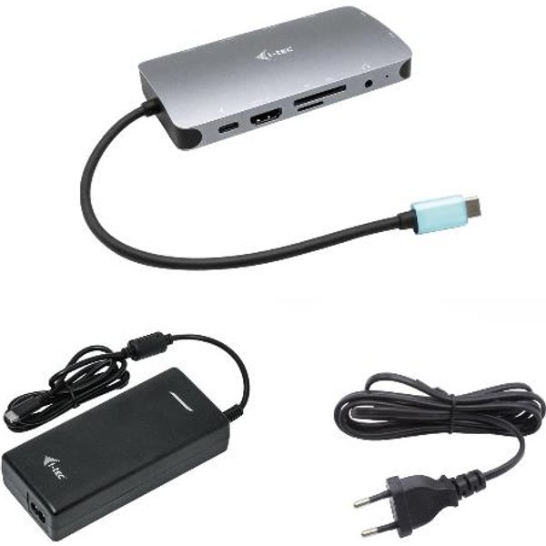 i-tec Usb-C Hdmi+Vga+Lan+Pd100W+Charg112W C31NANOVGA112W-image