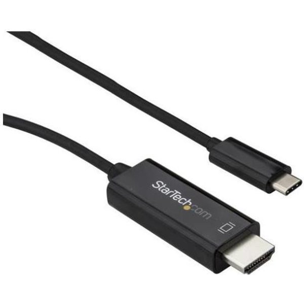 Startech Cavo Usb-C A Hdmi Da 3M - Cavetto USB 3.1 Tipo C 4K 60Hz Nero CDP2HD3MBNL-image