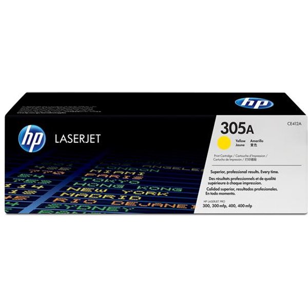 HP Toner Giallo 305A Laserjet CE412A-image