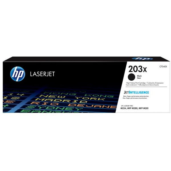 HP 203X Original Black Laserjet Toner Cartridge CF540X-image