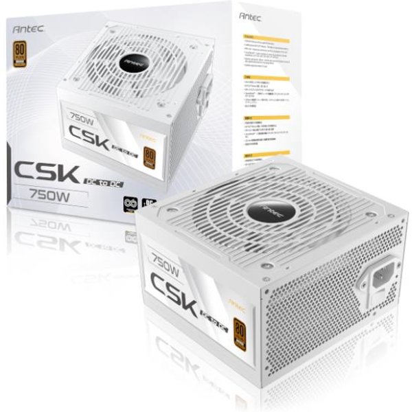 Antec CSK750DC White Ec 0-761345-20117-9-image