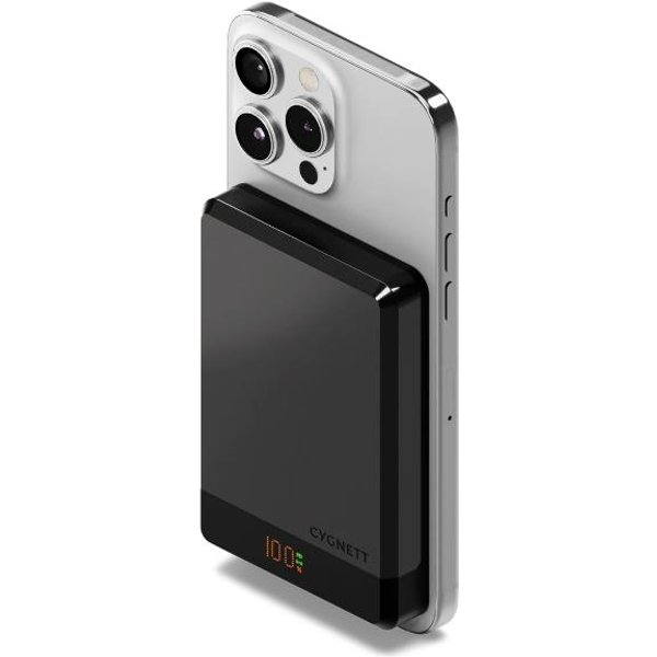 Cygnett 10K Magslim Power Bank Black CY5278PBCHE-image