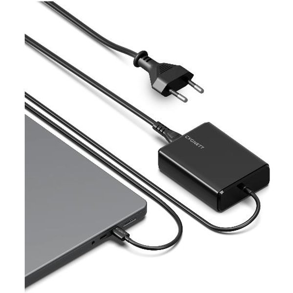 Cygnett Powermaxx 100W Gan Usb-C Laptop Charger - Black Eu CY5854PDWCH-image