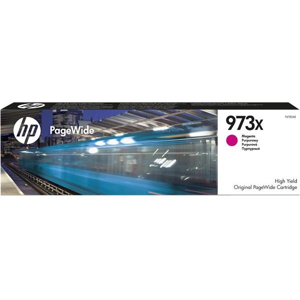 HP 973X High Yield Magenta Original Pagewide Cartridge F6T82AE-image