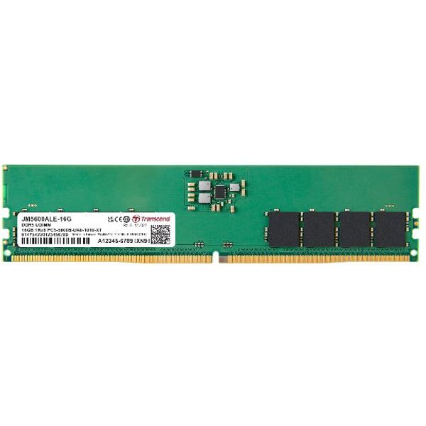 Transcend 16GB Jm DDR5 5600 U-Dimm 1Rx8 2Gx8 CL46 1.1V JM5600ALE-16G-image