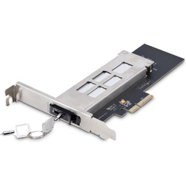Startech Rack Rimovibile Per SSD M.2 Nvme/Backplane Hot-Swap Pcie X4 M2-REMOVABLE-PCIE-N1-image