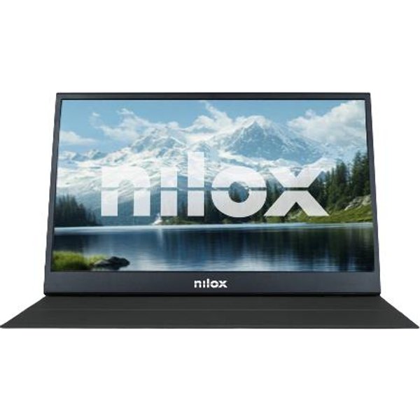 Nilox 15.6 Portable Monitor Ips 1920 1080 60HZ 1W Speaker Mini Hdmi-Hdmi Cable USB Type-C To USB USB Type C Adaptor NXMP15FHD11-image