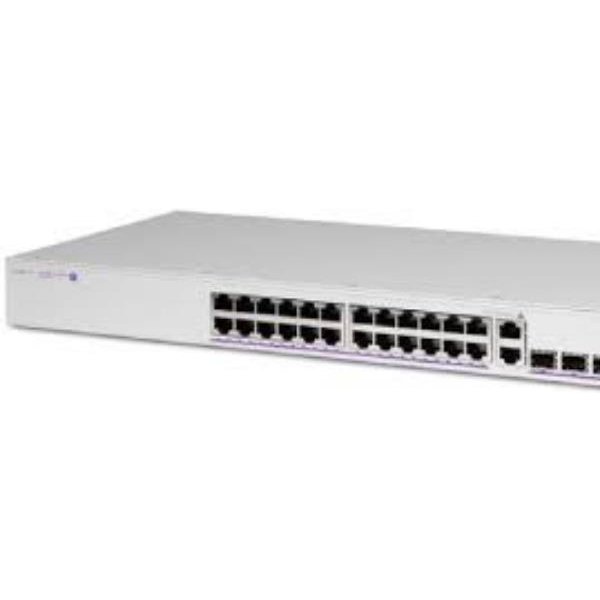 Alcatel-Lucent Enterprise OS6360-24 Gige Fixed Chassis 24 RJ-45 10/100/1G Baset 2FIXED RJ45/SFP COMBO(1G)2 SFP+(1G/10G)UPLINK/STACK Ports.Inter.Ac Power It Cord OS6360-24-IT-image