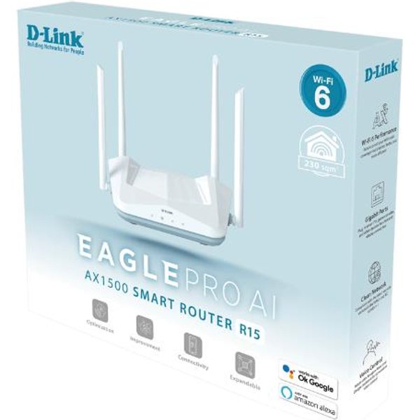 D-Link Eagle Pro Ai AX1500 Smart Router R15/E-image