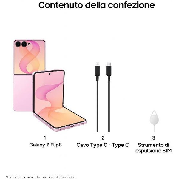 Samsung Galaxy FLIP8 12+512GB Pink SM-F776BLIHEUE-image