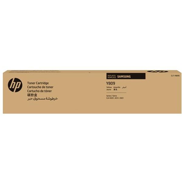 HP S-Printing CLT-Y809S/ELS Toner Yellow SS742A-image