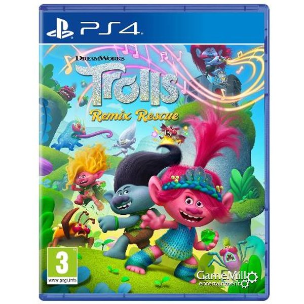 Gamemill Trolls Remix Rescue PS4 TRO-PS4-EU-image
