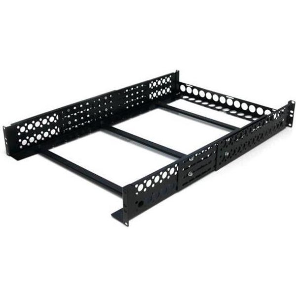 Startech Staffe Universali Regolabili Per Armadi E Rack Da 19 - 2U UNIRAILS2U-image