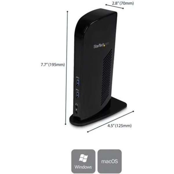 Startech Docking Station Universale USB 3.0 Per Portatili Dvi Hdmi USB3SDOCKHD-image