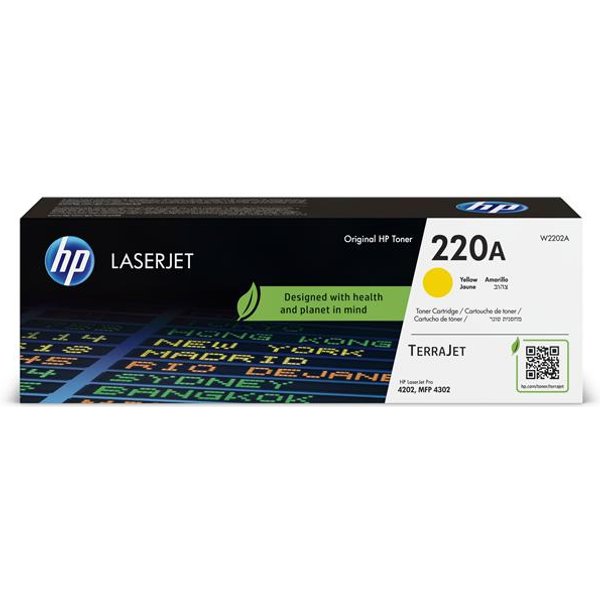 HP Cartuccia Toner Originale Giallo Laserjet 220A W2202A-image