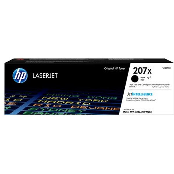 HP 207X Black Laserjet Toner Cartridge W2210X-image