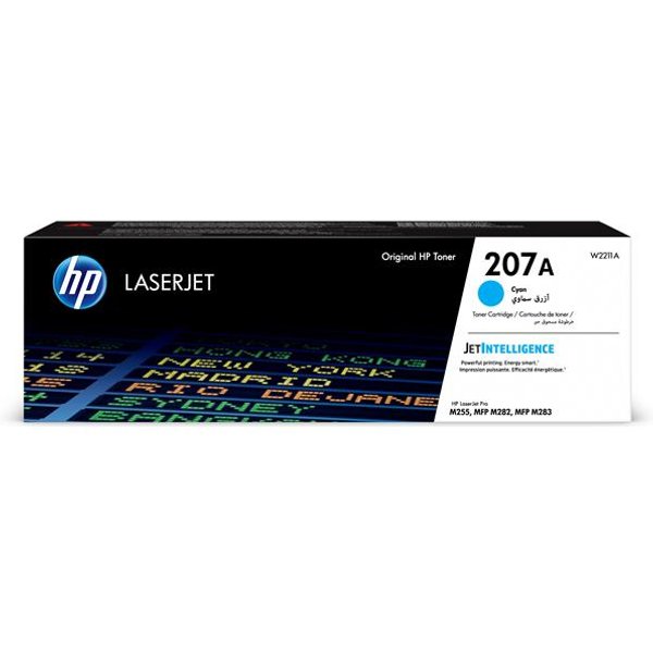 HP 207A Cyan Laserjet Toner Cartridge W2211A-image