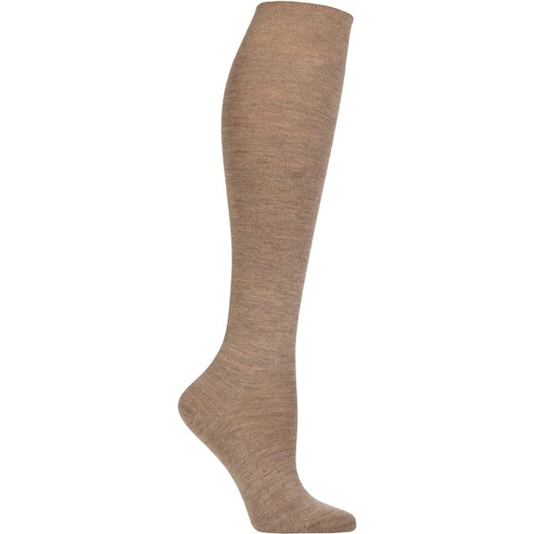 Women's 1 Pair Falke No 1 85% Cashmere Knee High Socks Nutmeg Melange 2.5-3.5 Ladies