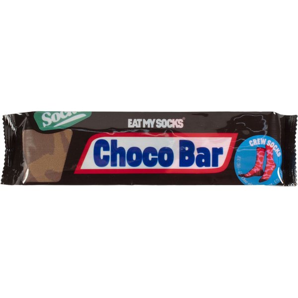 EAT MY SOCKS 1 Pair Choco Bar Cotton Socks Choco Bar One Size