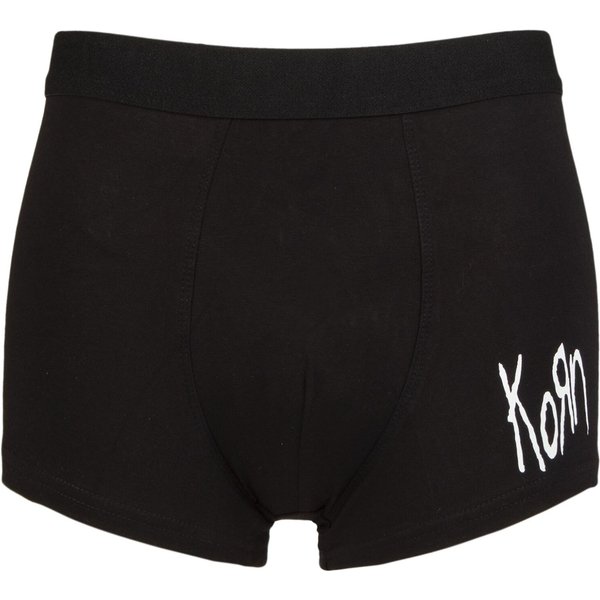 SOCKSHOP Music Collection 1 Pack Korn Boxer Shorts Black XX-Large