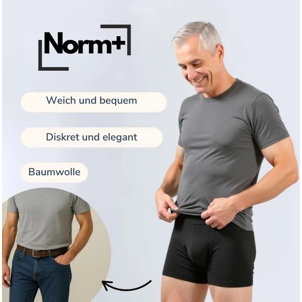Norm+™ Anti-Leckage-Boxershorts – 2er-Pack