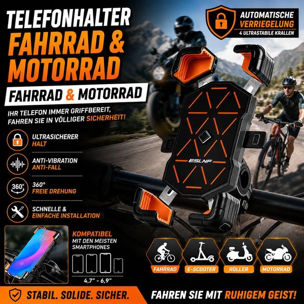 Handyhalterungen für Fahrrad und Motorrad