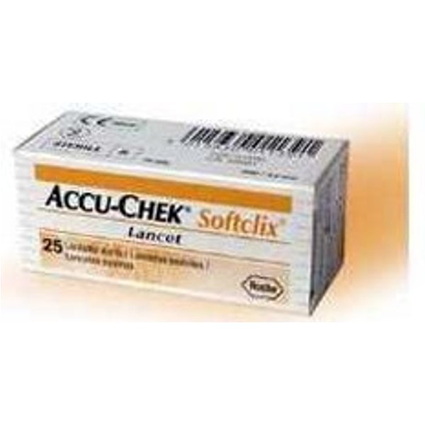 Lancette Pungidito Accu-Chek Softclix 25 Pezzi-image