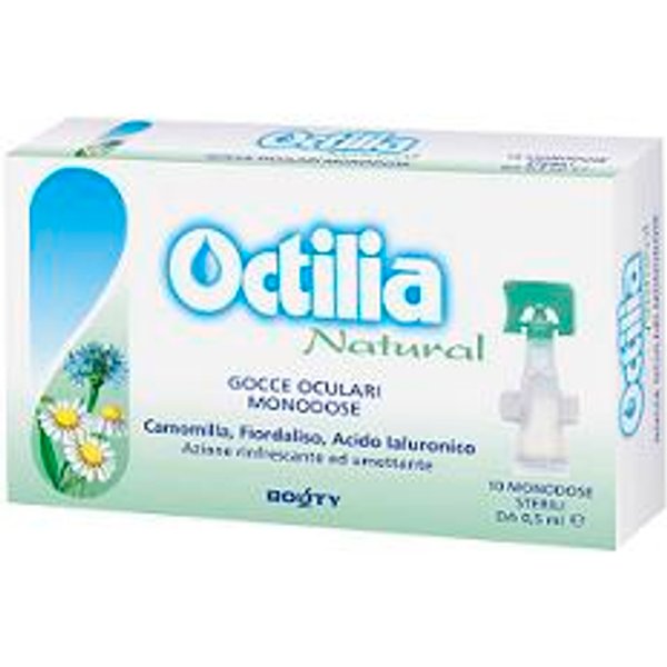Octilia Natural Gocce Occhi Irritati E Arrossati 10 Flaconcini Monodose 0,5 Ml-image