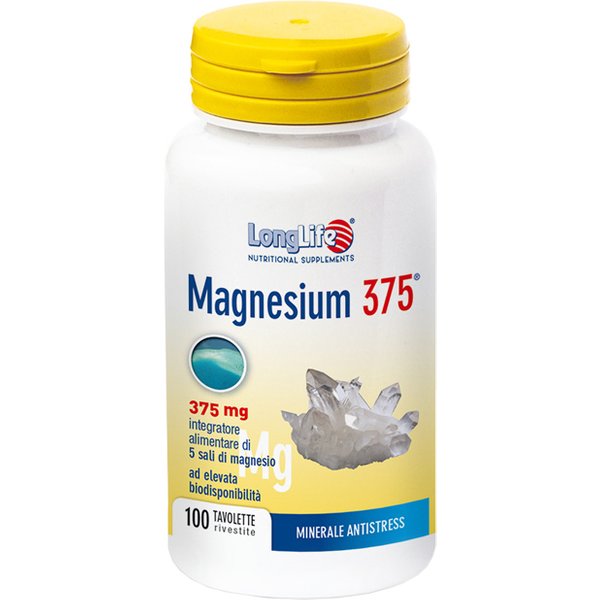 Longlife Magnesium 375 Mg 100 Tavolette-image