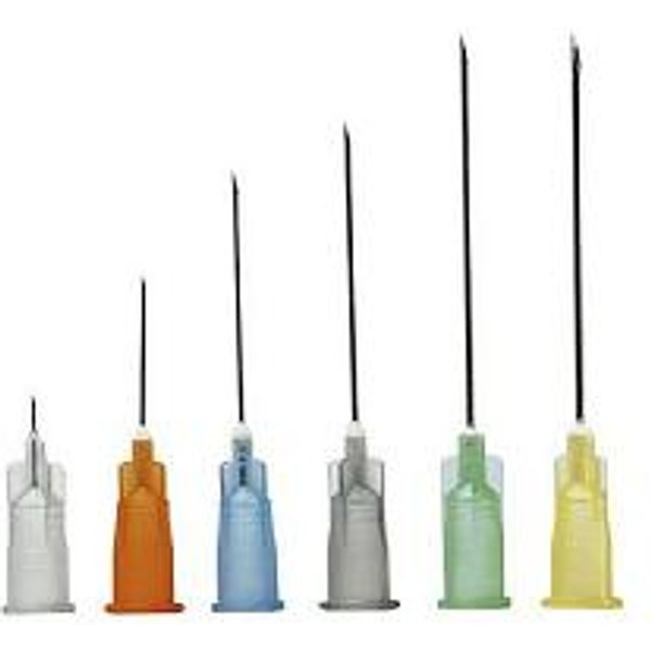 Ago Sterile Pic In Blister Singolo Cono Luer Lock 1 1/4 Gauge 23 0,60X30Mm Codice Colore Blu Chiaro 100 Pezzi-image