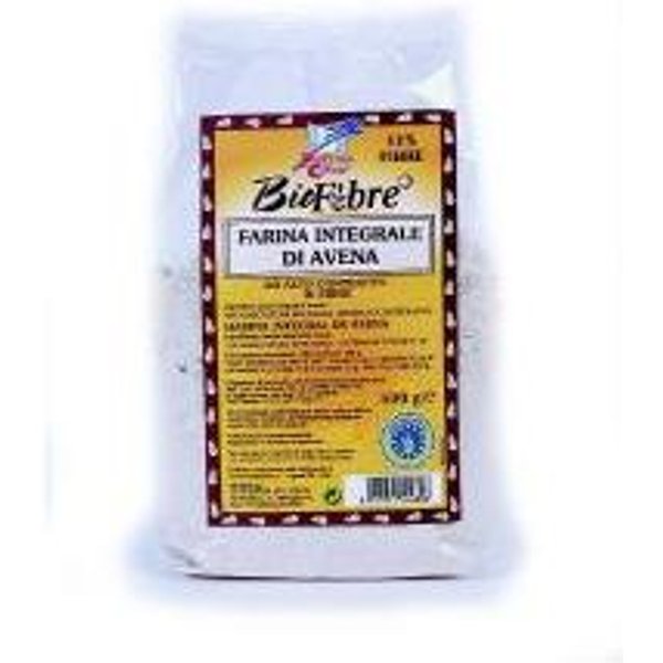 Fsc Biofibre+ Farina Integrale Di Avena Bio Ad Alto Contenuto Di Fibra 500 G-image