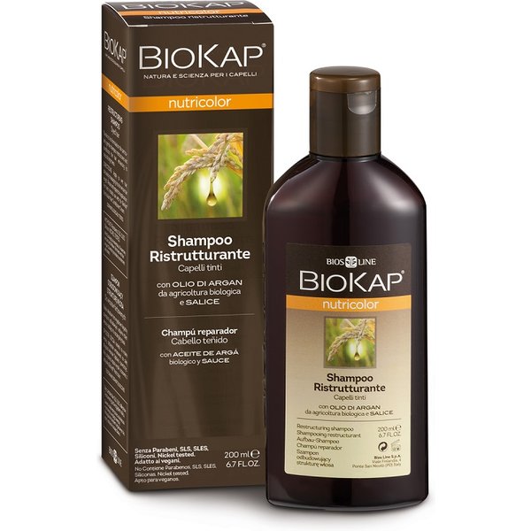 Biokap Nutricolor Shampoo Ristrutturante 200 Ml-image