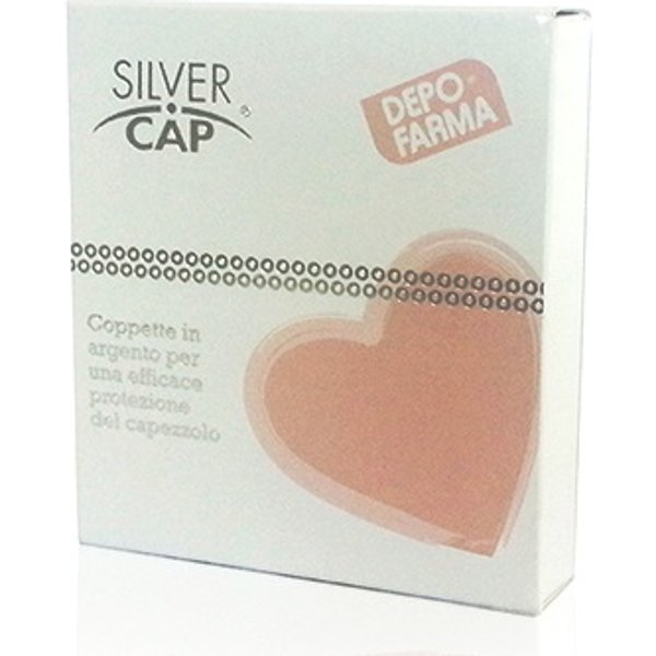 Silver Cap Coppette In Argento Copri Capezzoli Per Allattamento-image