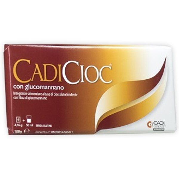 Cadicioc Tavoletta Fondente Con Glucomannano 100 G-image