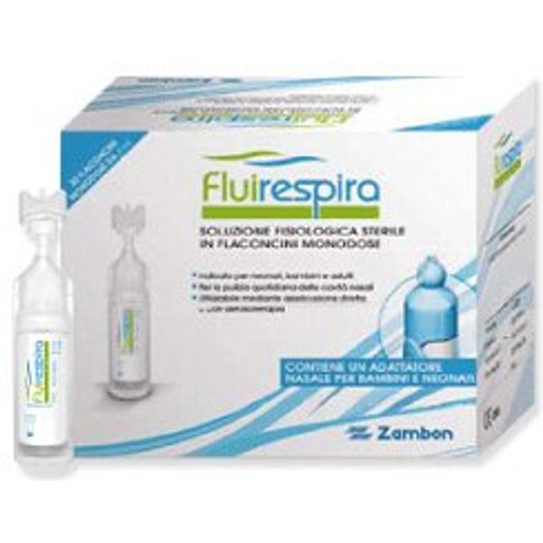 Fluirespira Soluzione Fisiologica Sterile 30 Flaconcini Monodose Da 5Ml-image