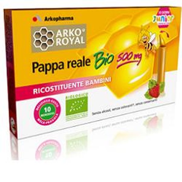 Arkoroyal Pappa Reale Biologica 500 Mg 10 Unica Dose-image