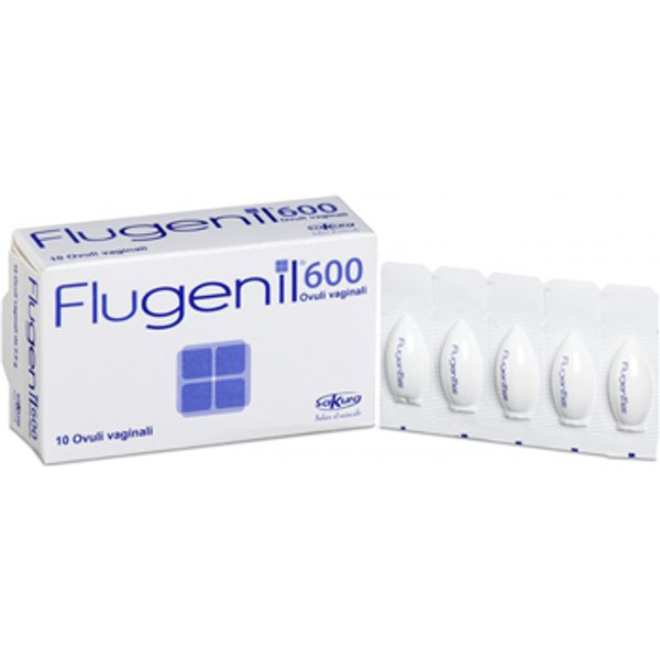 Flugenil 600 10 Ovuli Vaginali-image