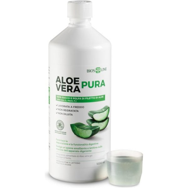 Biosline Aloe Vera Succo Polpa 1 Litro-image