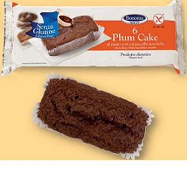 Bononia Plumcake Al Cacao Con Crema Alla Nociola Senza Glutine 6 X 45 G-image