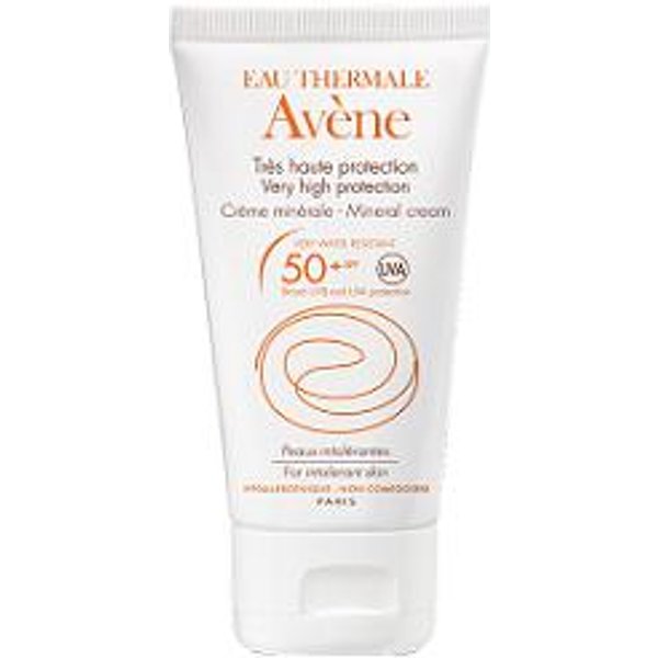 Eau Thermale Avene Crema Schermo Minerale 50+ 50 Ml-image