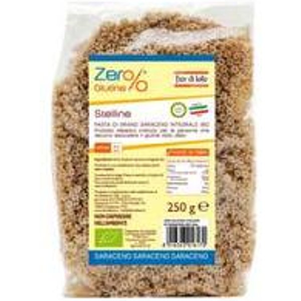 Zero% Glutine Stelline Grano Saraceno Integrale Senza Glutine Bio 250 G-image