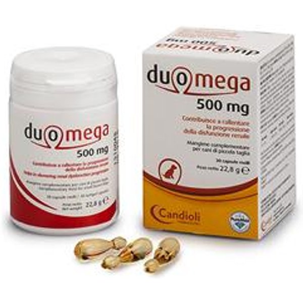 Duomega Cani Piccoli 30 Capsule Molli 500 Mg-image