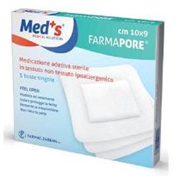 Meds Pore Medicazione Adesiva 5X7Cm 5 Pezzi-image