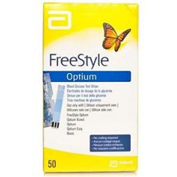 Strisce Misurazione Glicemia Freestyle Optium Test Strips 25 Pezzi-image
