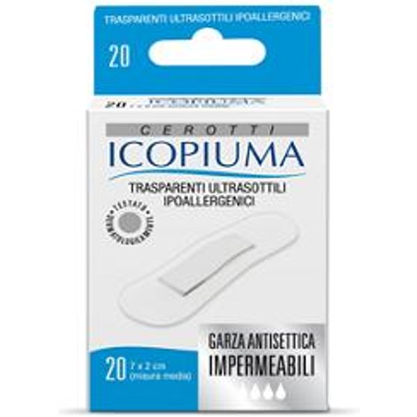 Cerotto Icopiuma Trasparente Medio 20 Pezzi-image
