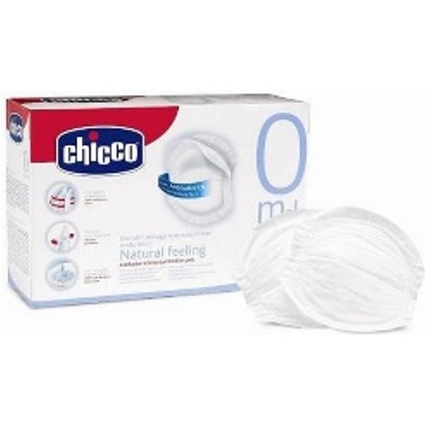 Chicco Coppetta Assorbilatte Antibatterica 60 Pezzi-image