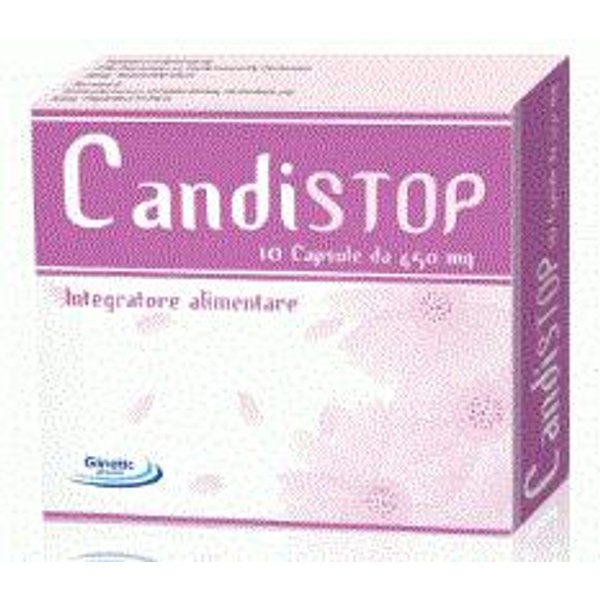 Candistop Integratore Alimentare Per Apparato Uro Genitale 10Cps Confezione 4,5 G-image