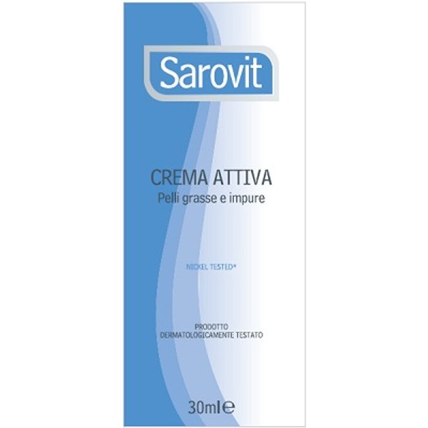 Sarovit Crema Pelli Grasse/Impure 30 Ml-image
