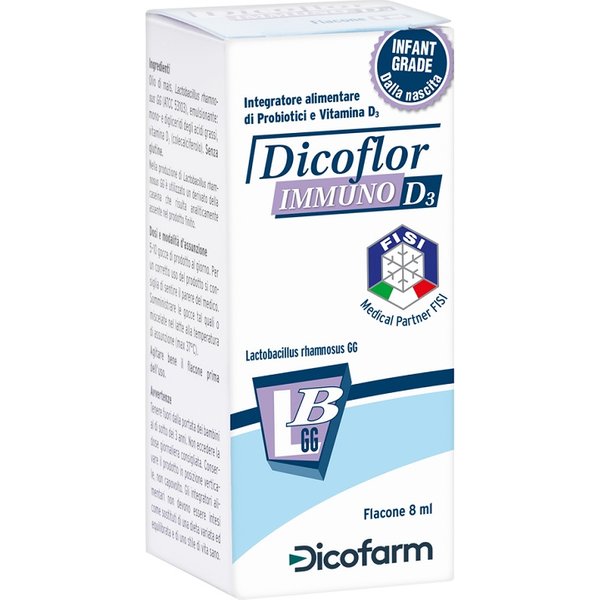 Dicoflor Immuno D3 8 Ml Flacone-image